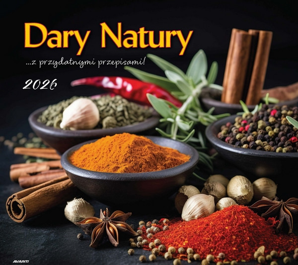 Kalendarz albumowy duży KAD-3 Dary Natury Avanti